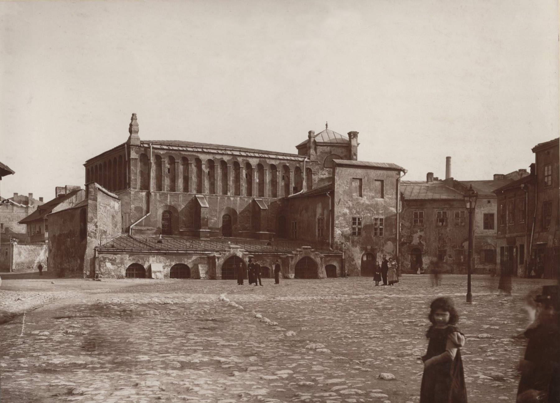 The Old Synagogue in Kazimierz in 1875.
